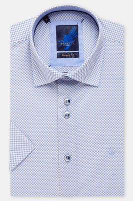 BENETTI MENS S/S SHIRT DIEGO STONE