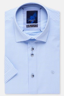 BENETTI MENS S/S SHIRT DIEGO SKY
