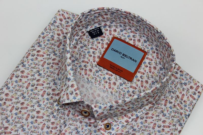 2VG DEVANOS MENS S/S SHIRT DARIO BELTRAN COL 1081