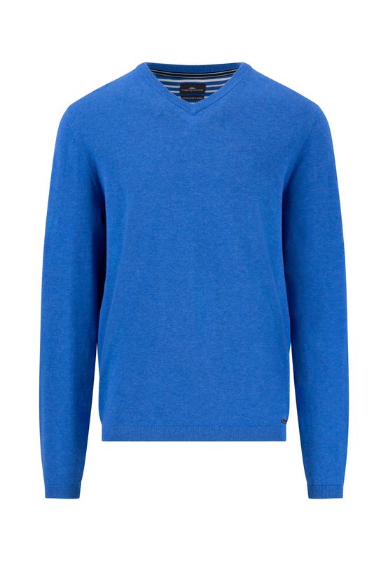 1502 315 FYNCH HATTON V/NECK KNITWEAR COL 628