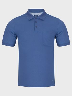 55361  SS POLO SHIRT 25 BLUE