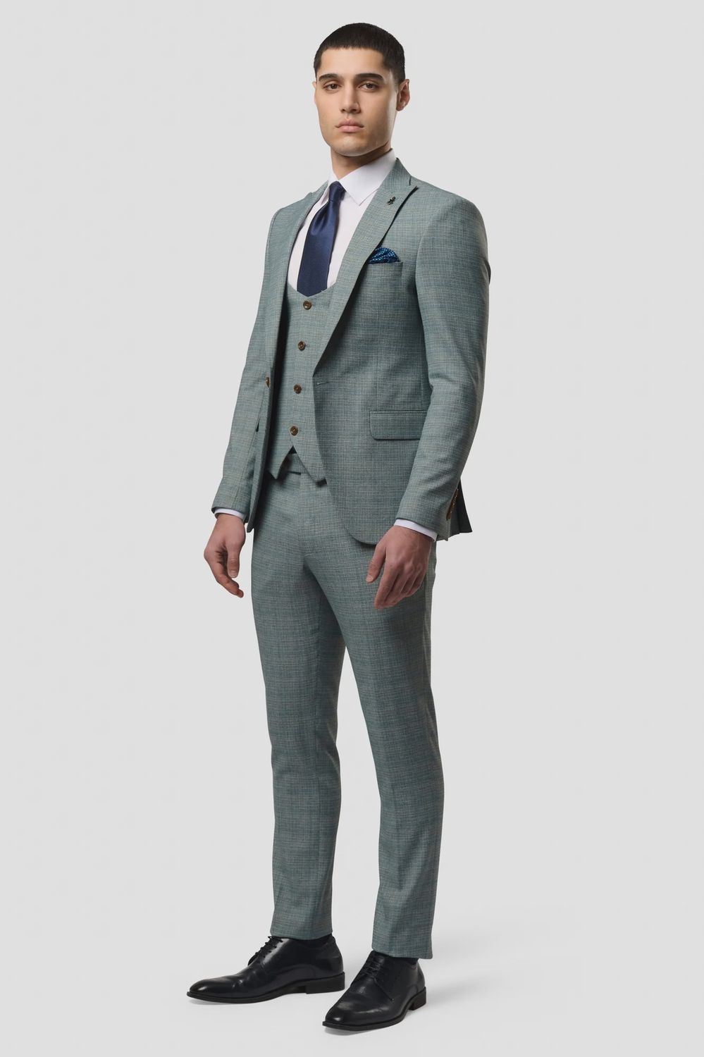 TRAVIS 3PC SUIT SCOTT  SAGE