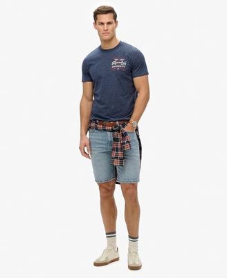 SUPERDRY VINTAGE WORKWEAR RELAXED TEE BLUE GRIT M1012183A