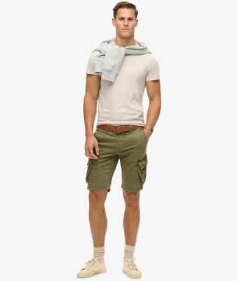 SUPERDRY CORE CARGO SHORT CHIVE GREEN M7110433A