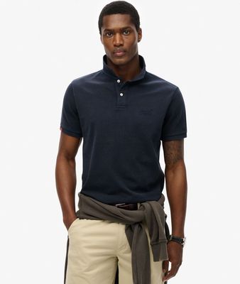 SUPERDRY VINT DESTROY POLO ECLIPSE NAVY  M1110439A
