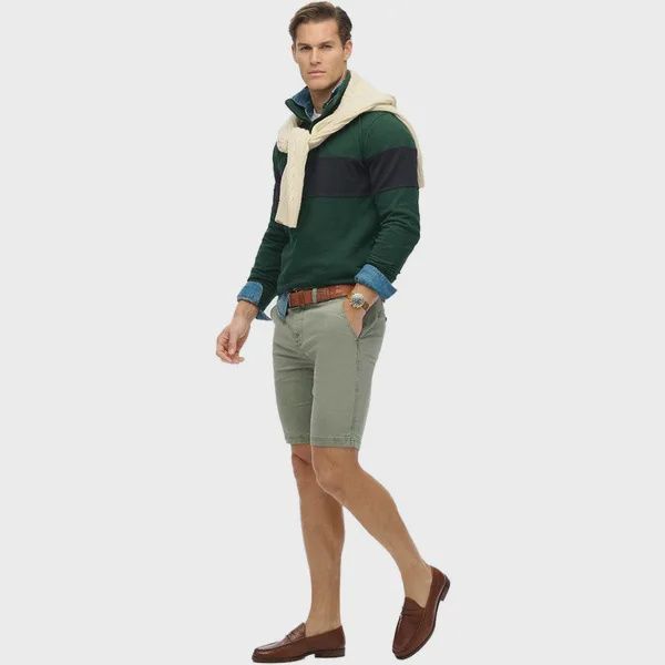 SUPERDRY VINTAGE INTERNATIONAL SHORT WASHED SAGE M7110397A