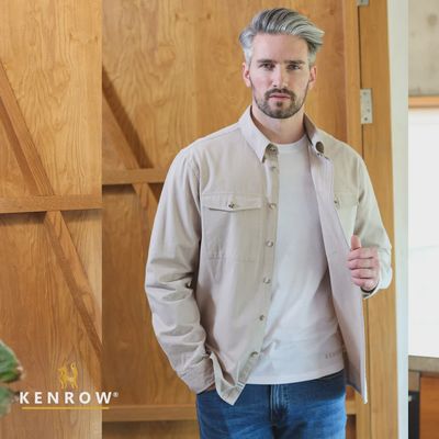 KR8 06017 ROWAN OVERSHIRT STONE
