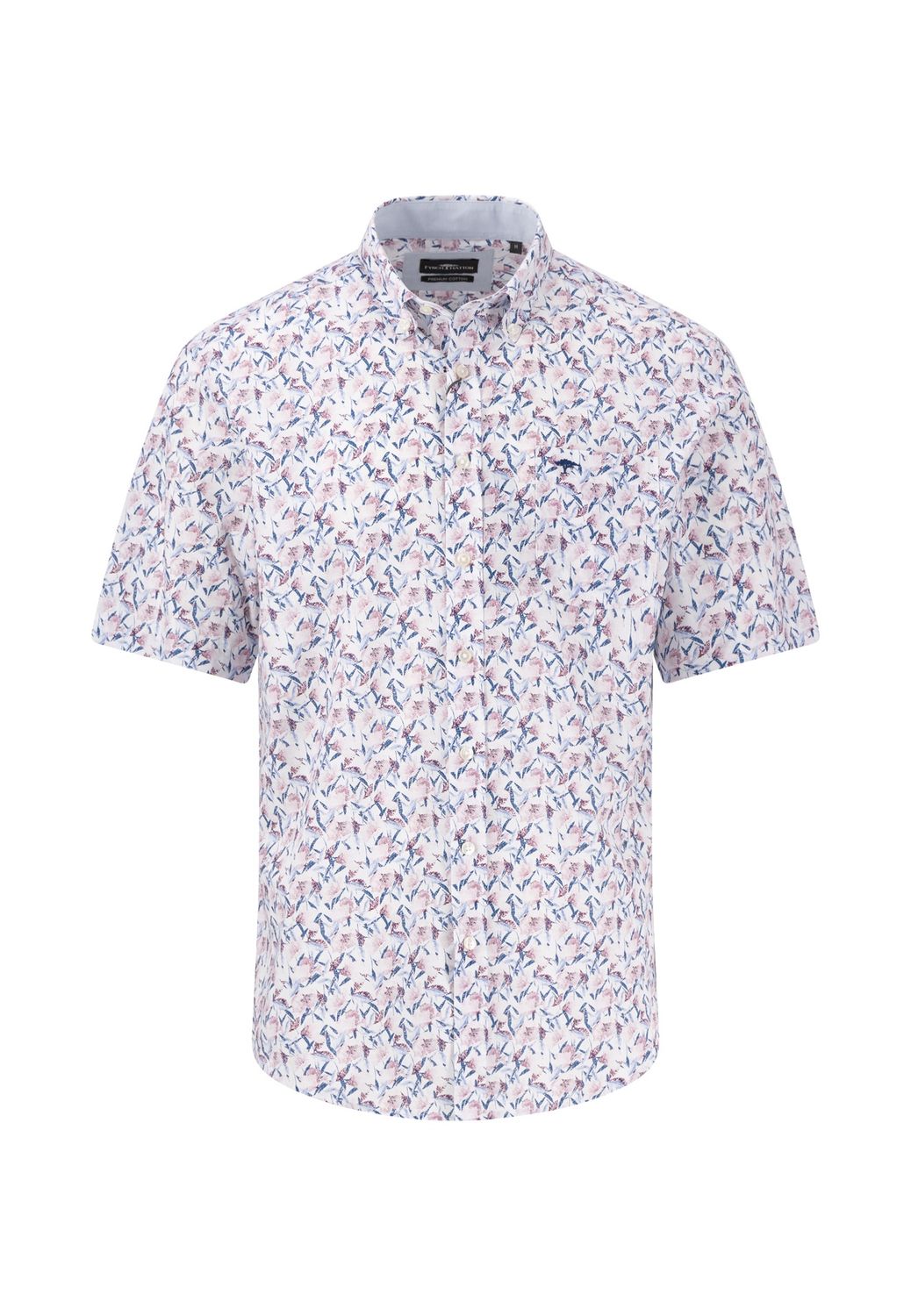 1504 5321 FYNCH HATTON SHIRT  COL 461 PREMIUM FLOWER PRINT PEONY