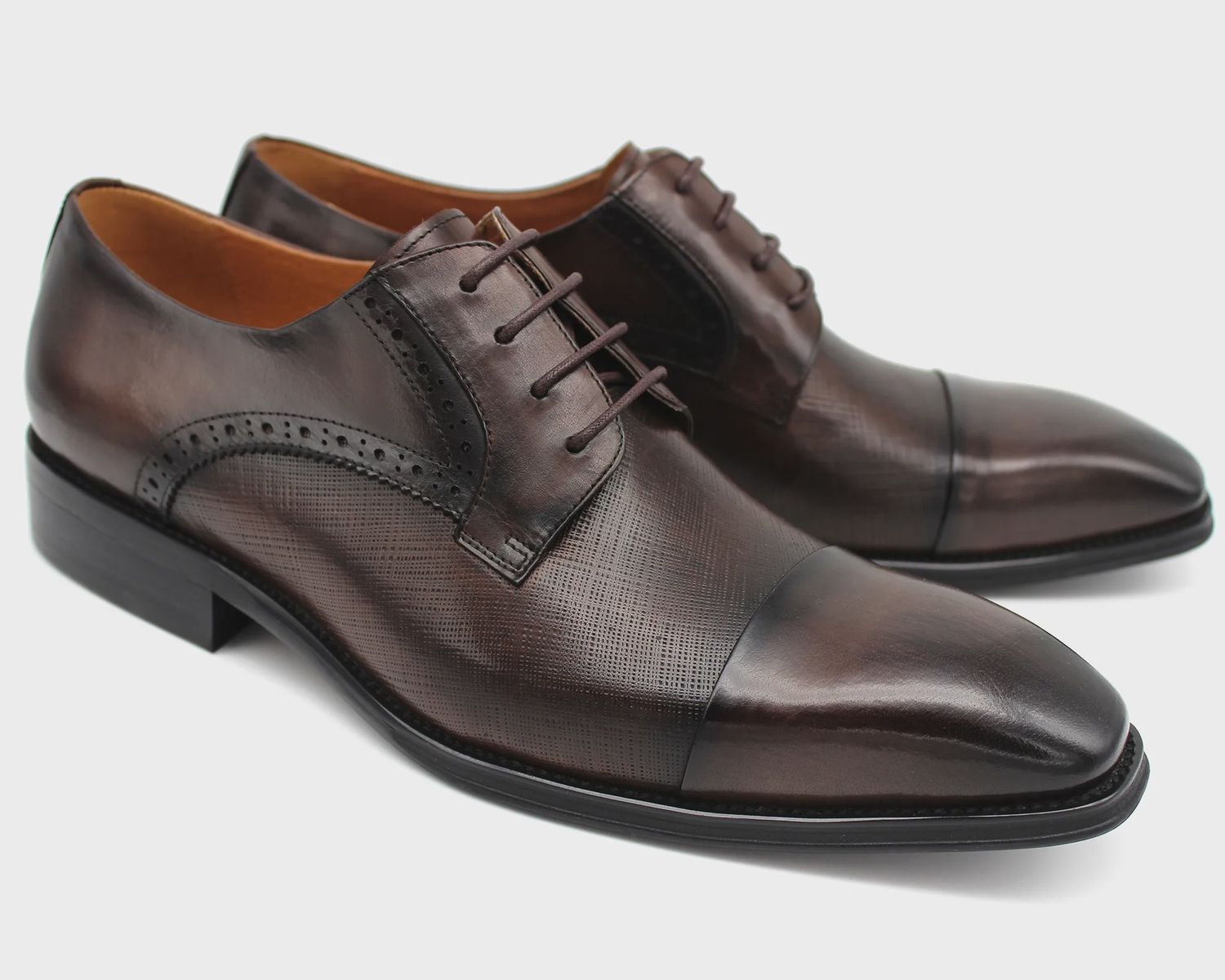 SERGIO DULETTI ERLING SHOE  COFFEE