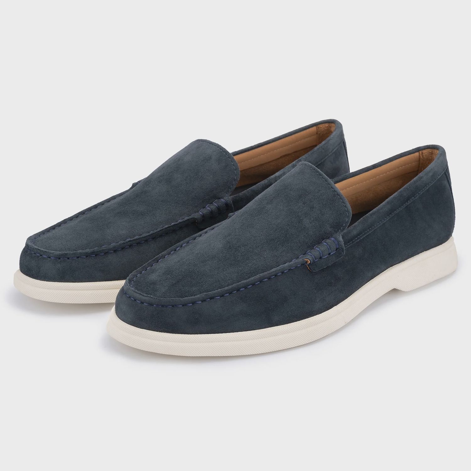 ETHAN NAVY SUEDE LOAFER 49044