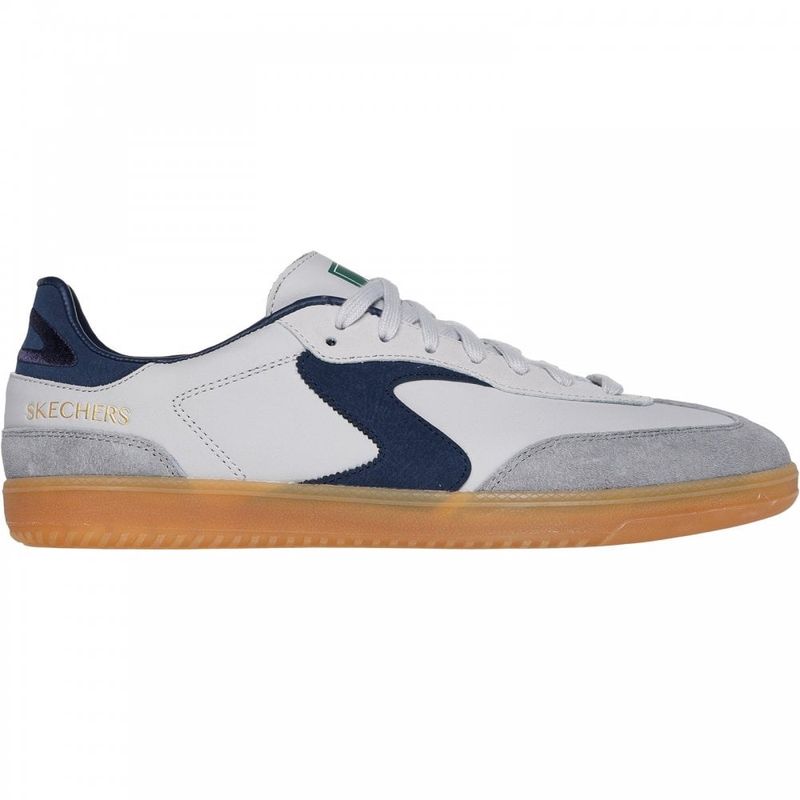 SKECHERS COURT CLASSICS MENS HOTSHOT PYKE GREY/NAVY 254150