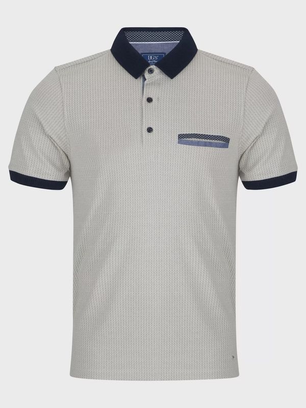 153 55366 SS POLO SHIRT COL 93 WHEAT/OATMEAL