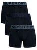 SUPERDRY BOXER TRIPLE PACK ECLIPSE NAVY/BLUE M3110452C
