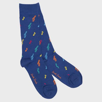 SWOLE PANDA SP445 MUSICAL NOTE SOCKS