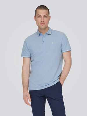 ONSFLETCHER SLIM SS POLO MARINA/MARINA W 22024827