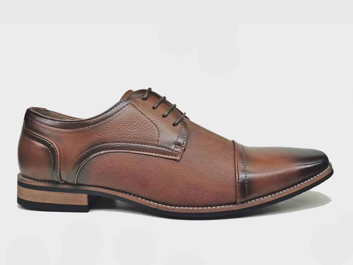 AMSTERDAM COGNAC FORMAL SHOE