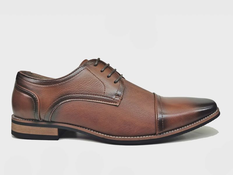 AMSTERDAM COGNAC FORMAL SHOE