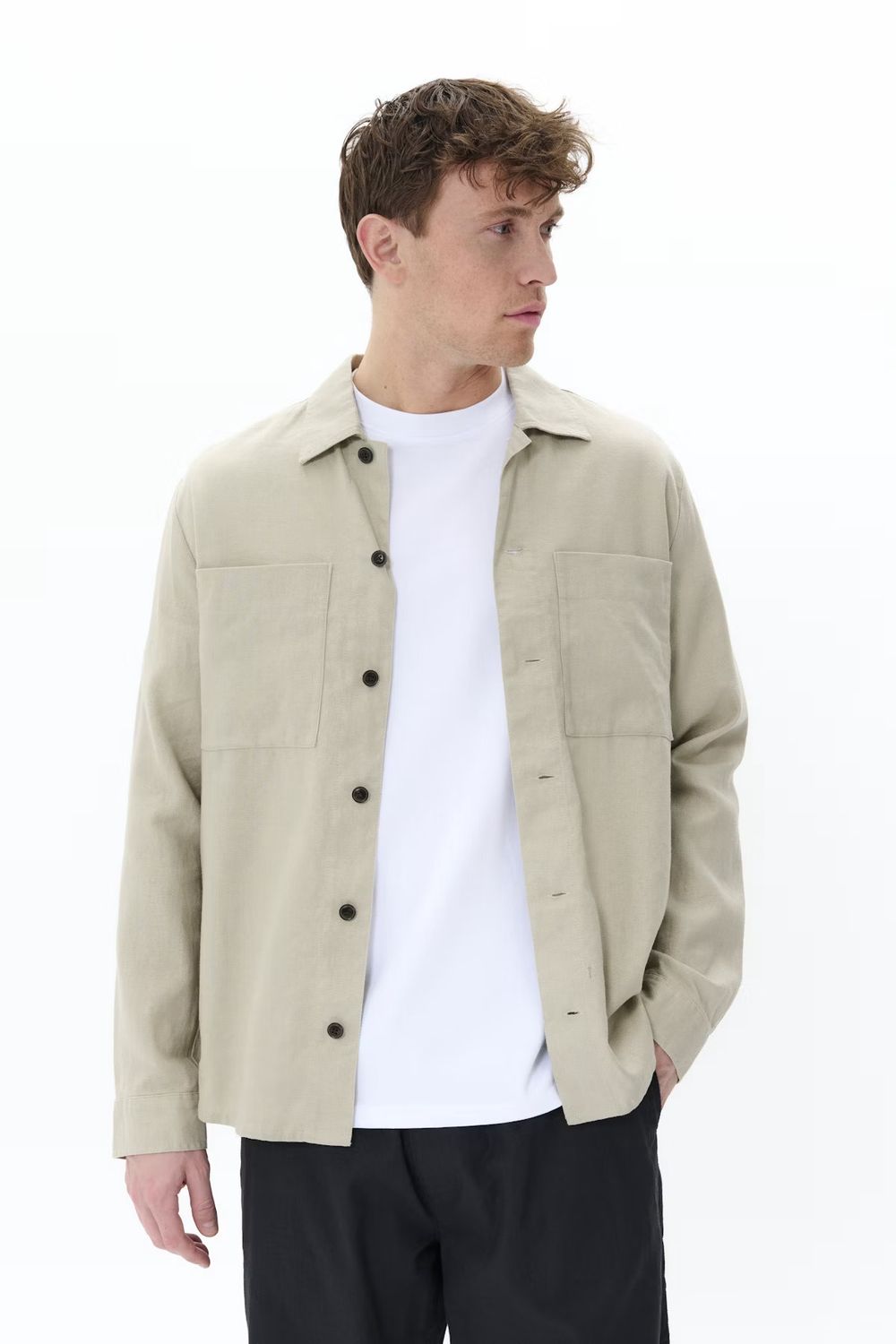 30207576 MAPELTON N OVERSHIRT 161105 PLAZA TAUPE
