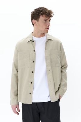 30207576 MAPELTON N OVERSHIRT 161105 PLAZA TAUPE