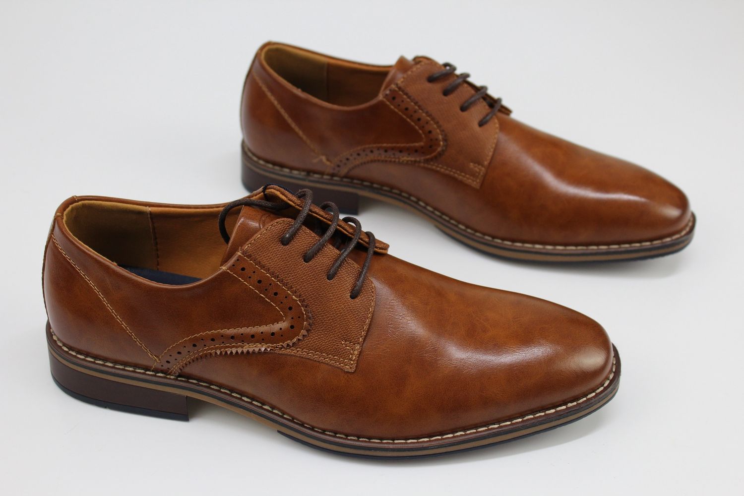 NARSEWOOD SHOE COGNAC
