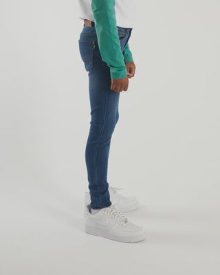 OSMAND SKINNY KNITTED JEAN KIDS MID WASH DKB 987086