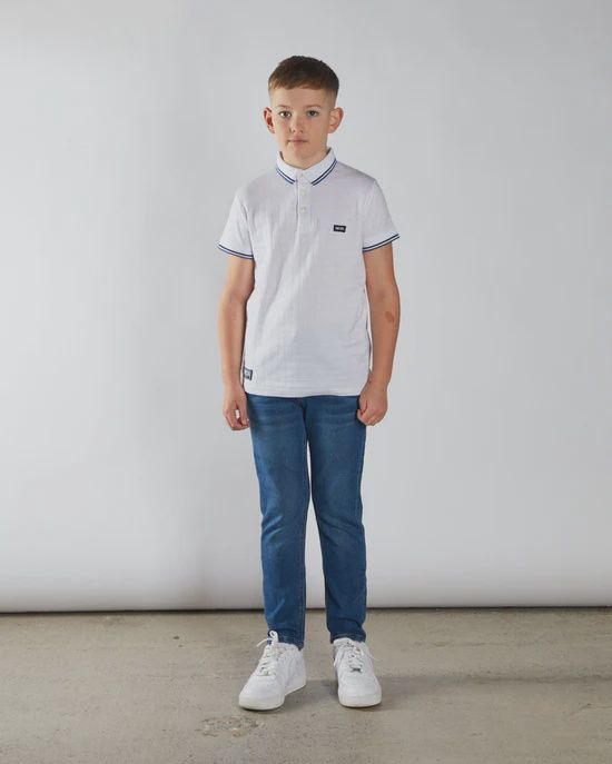 TED POLO KIDS WHITE