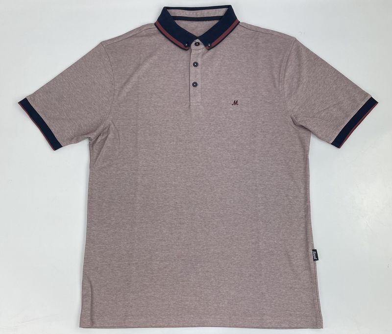 ML213115 MARIX 50/50 COTTON ACRYLIC POLO BURGUNDY