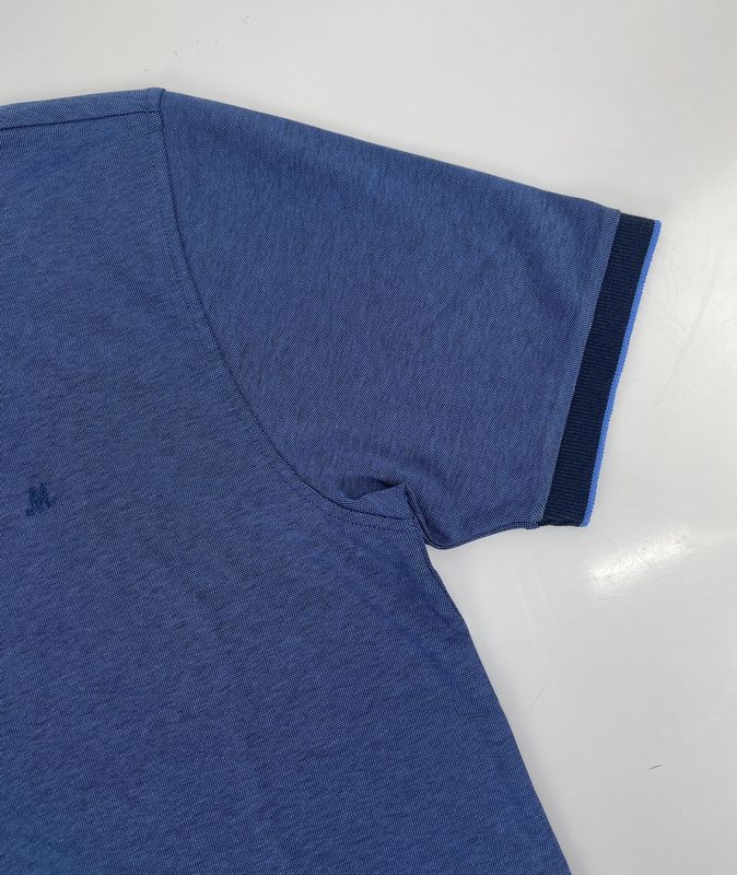 ML213115 MARIX 50/50 COTTON ACRYLIC POLO INDIGO
