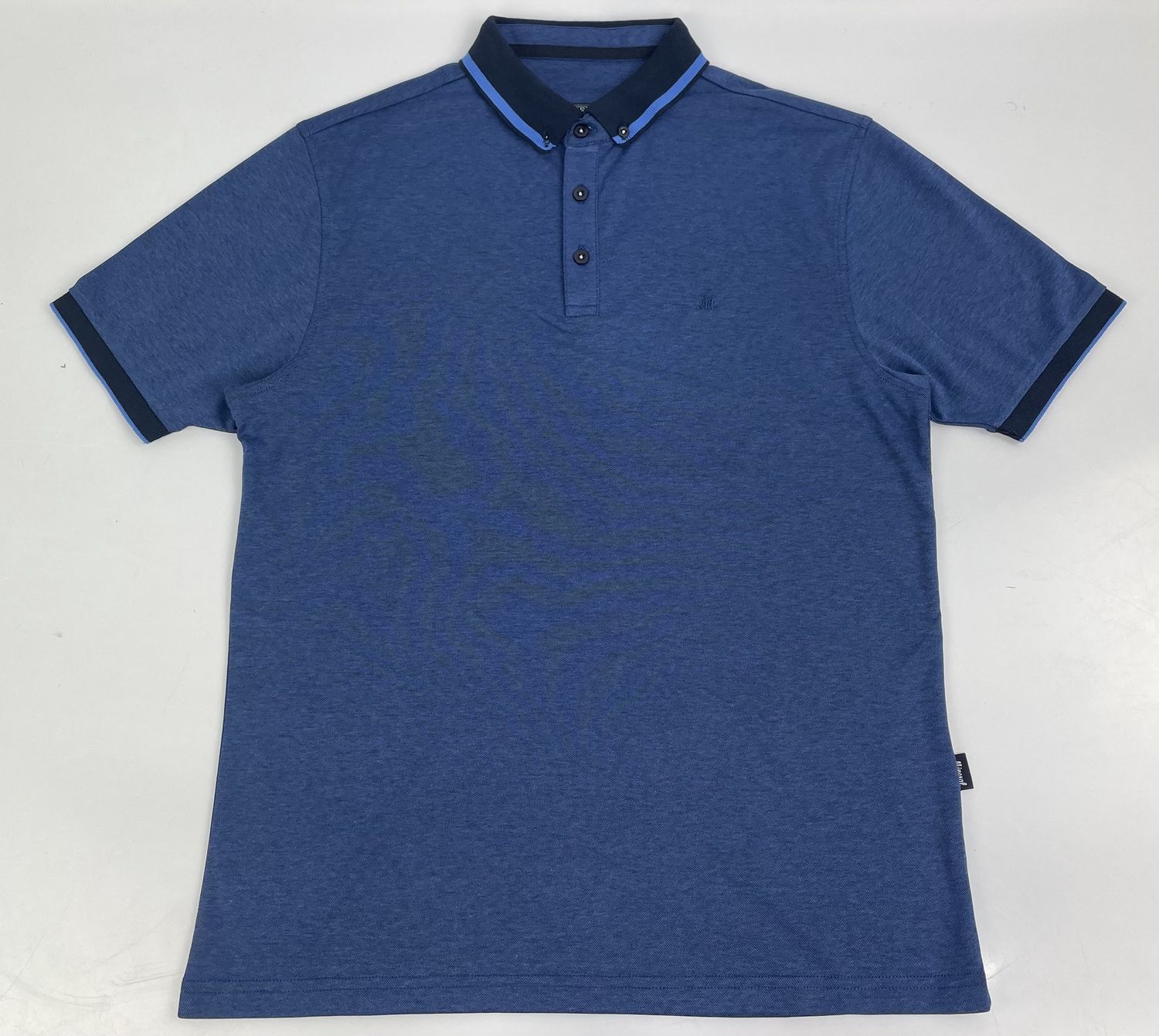 ML213115 MARIX 50/50 COTTON ACRYLIC POLO INDIGO