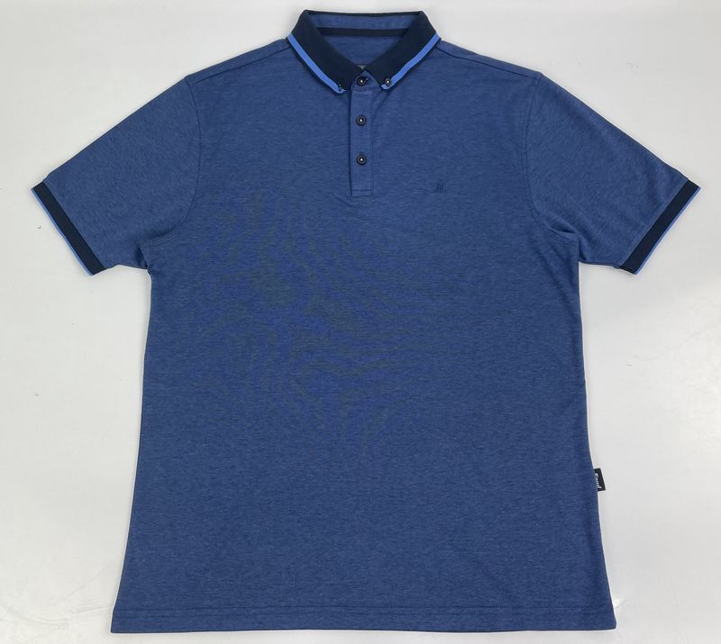 ML213115 MARIX 50/50 COTTON ACRYLIC POLO INDIGO