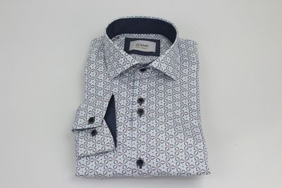 ADVISE TAILORED ICON SHIRT ICN088 BLUE