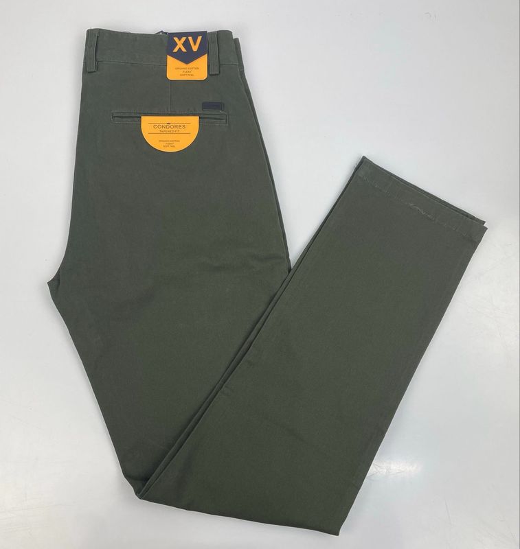 CONDORES CHINO OLIVE DROP
