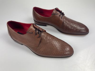LACUZZO SHOE 5444 BROWN SIZE 41/7