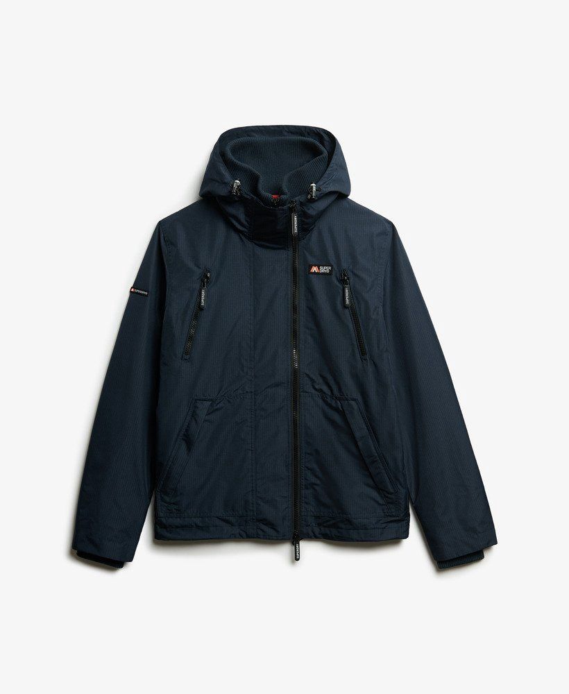 SUPERDRY HOODED MTN WINDBREAKER JACKET ECLIPSE NAVY M5012100A