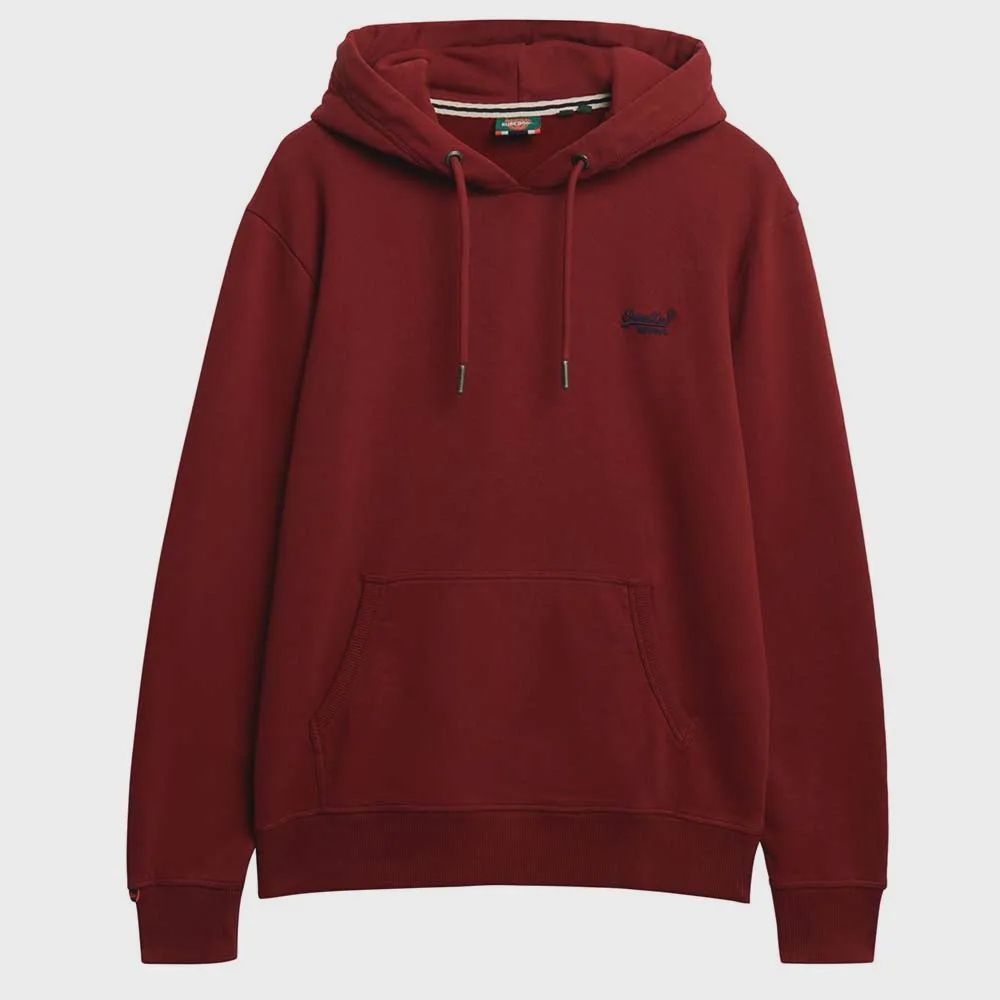 SUPERDRY ESSENTIAL LOGO HOODIE HB LEAGUE RED M2014404A