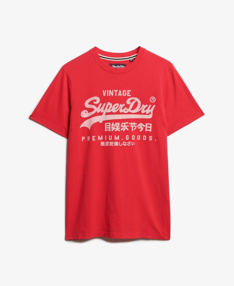 SUPERDRY VL CLASSIC TEE INDIANA RED M1012326A