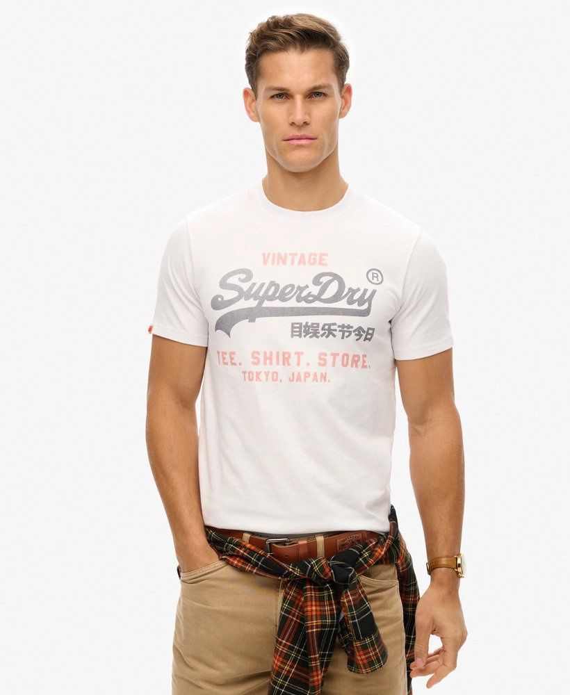SUPERDRY VL HERITAGE RELAXED TEE OPTIC M1012212A