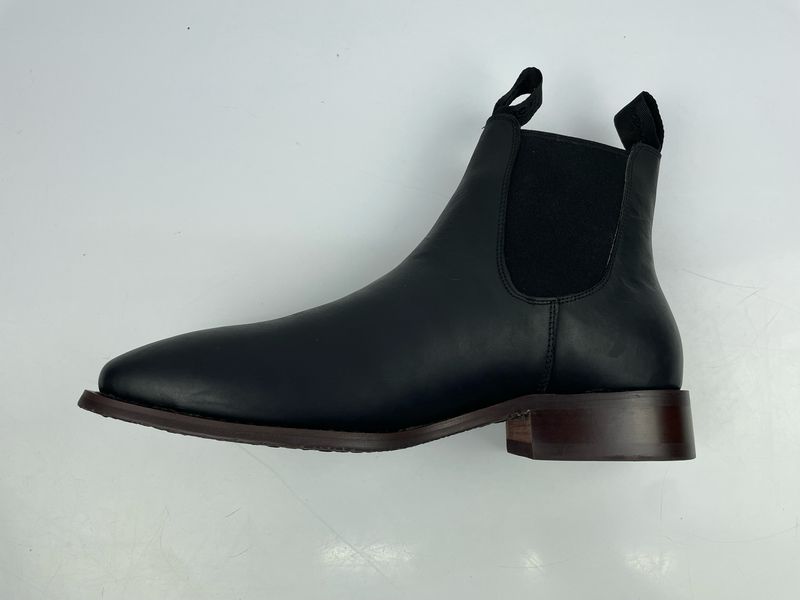 HARRISON BOOT H1 402 HAND BRUSH BLACK