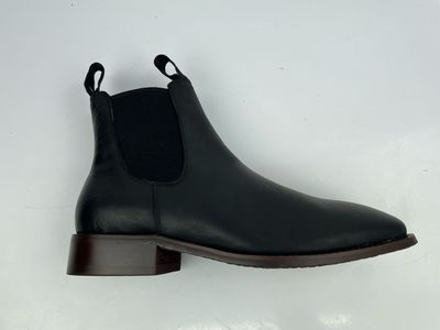 HARRISON BOOT H1 402 HAND BRUSH BLACK