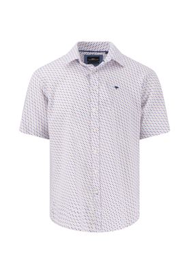 1504 5336 FYNCH HATTON SHIRT COL 461 PRINTS ON STRUCTURE KENT  PEONY