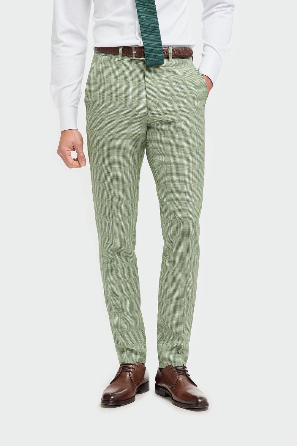 MENS CARIDI TROUSERS SAGE