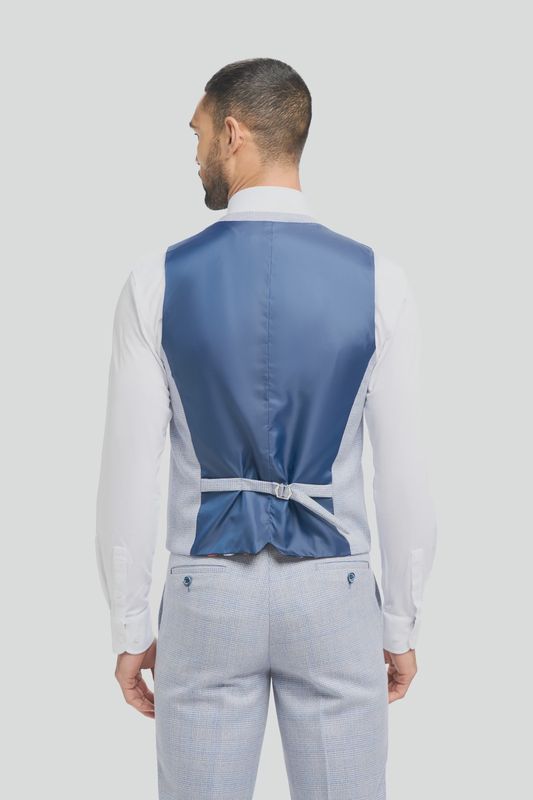 MENS CARIDI WAISTCOAT SKY
