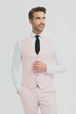 MENS TROPEZ WAISTCOAT MAUVE