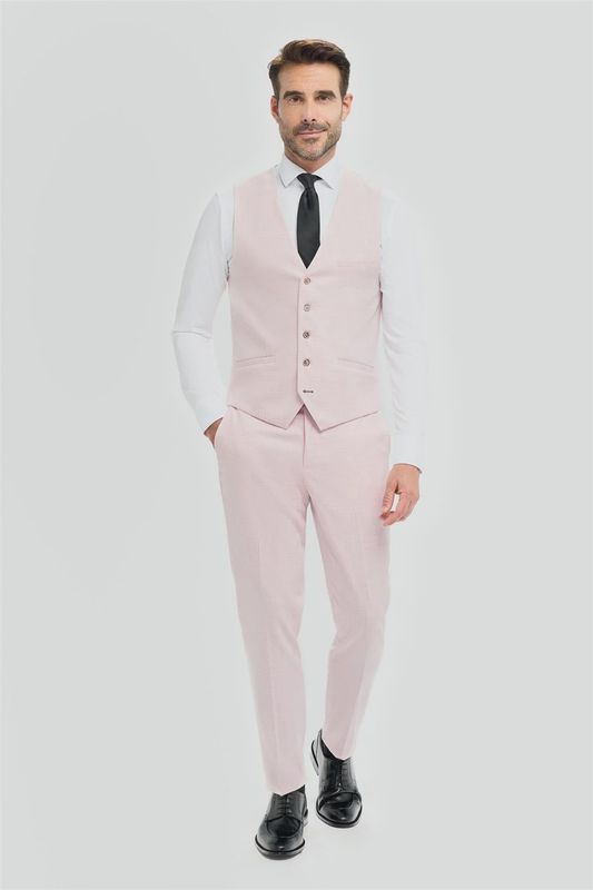 MENS TROPEZ WAISTCOAT MAUVE
