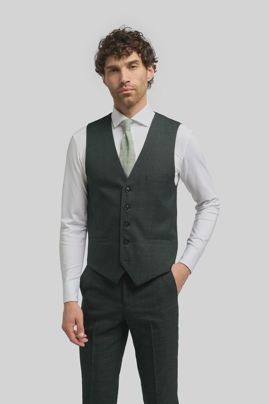 MENS CARIDI WAISTCOAT OLIVE
