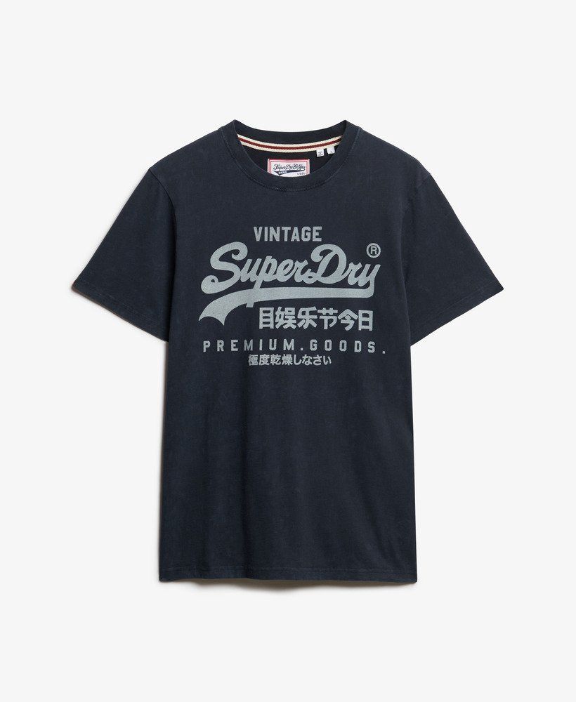 SUPRTDRY VL CLASSIC TEE ECLIPSE NAVY M1012326A