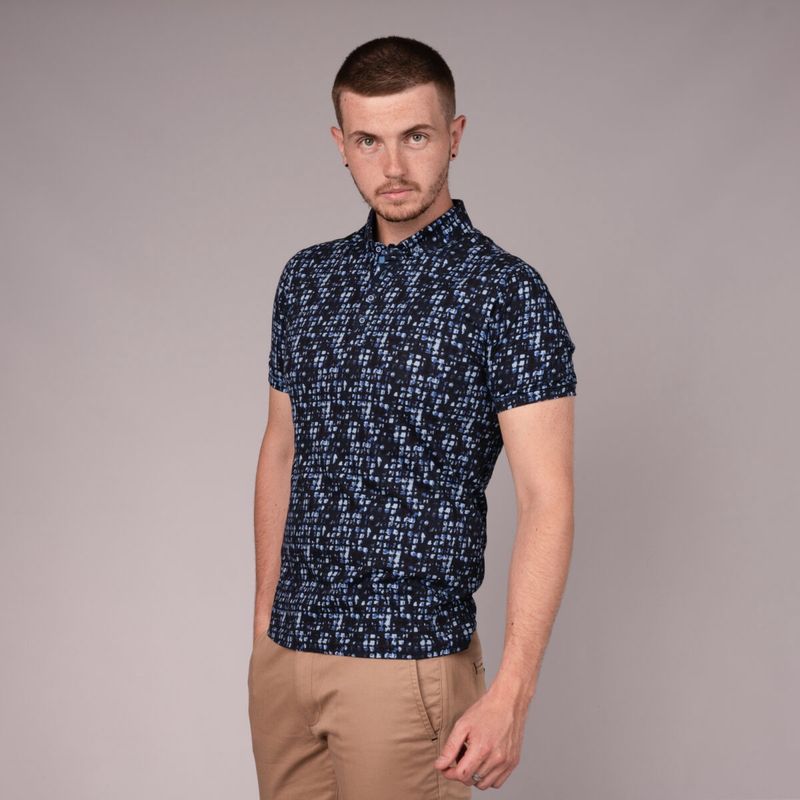 SWSJ5340 GIBSON SS POLO MULTI PRINT
