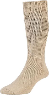 DIABETIC SOCKS OATMEAL HJ1351