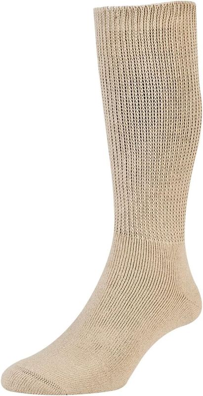 DIABETIC SOCKS OATMEAL HJ1351