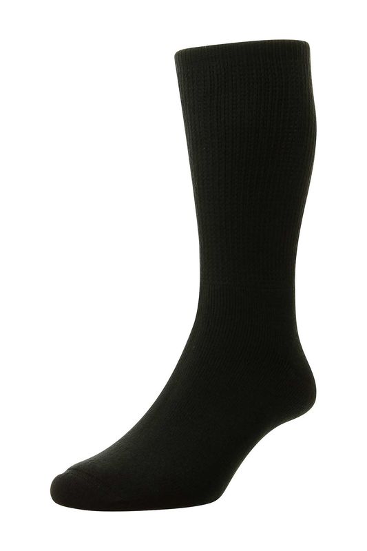 BLACK DIABETIC SOCKS HJ1351 (N)